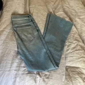 MOTHER ‘The Weekender Fray’ Jeans, Size 26.